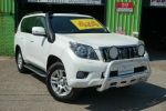 Image for 2012 Toyota Landcruiser Prado KDJ150R Kakadu White 5 Speed Sports Automatic Wagon