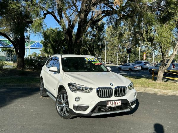 2016 BMW X1 F48 xDrive25i Steptronic AWD White 8 Speed Sports Automatic Wagon image