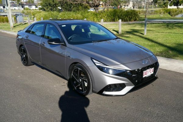 2022 Hyundai i30 CN7.V1 MY21 N Line Premium Grey 7 Speed Auto Dual Clutch Sedan image
