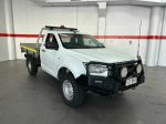 Image for 2021 Isuzu D-MAX RG MY22 SX 4x2 High Ride White 6 Speed Manual Cab Chassis