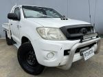 Image for 2009 Toyota Hilux KUN26R 09 Upgrade SR (4x4) White 5 Speed Manual Cab Chassis