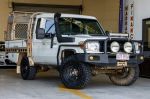 Image for 2008 Toyota Landcruiser VDJ79R Workmate White 5 Speed Manual Cab Chassis