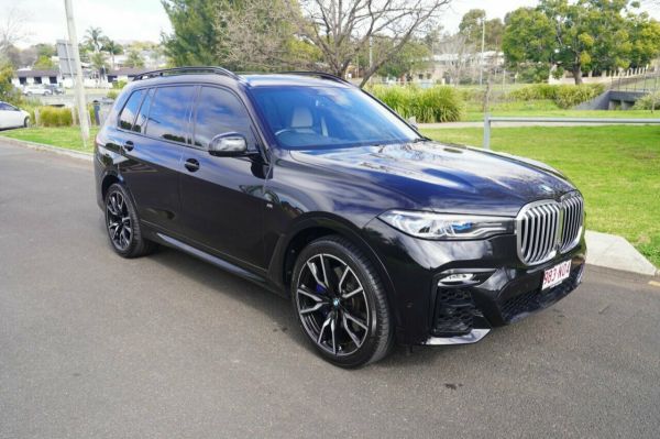 2020 BMW X7 G07 xDrive30d Black 8 Speed Auto Steptronic Sport Wagon image