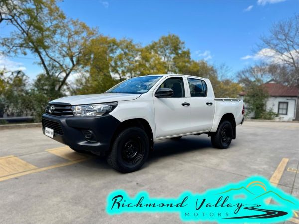 2019 TOYOTA HILUX DOUBLE CAB P/UP GUN125R MY19 WORKMATE (4x4) image