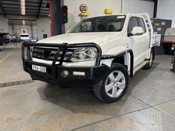2019 Volkswagen Amarok 2H MY19 V6 TDI 550 Highline White 8 Speed Automatic Dual Cab Utility image