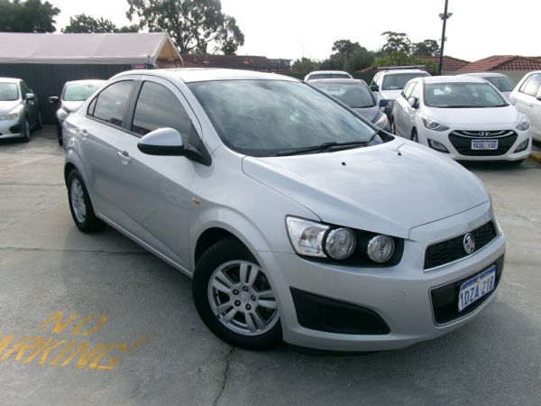 2012 Holden Barina TM Silver 6 Speed Automatic Sedan image