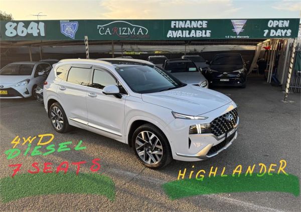 2021 HYUNDAI SANTA FE 4D WAGON TM.V3 MY22 HIGHLANDER CRDi (AWD) image