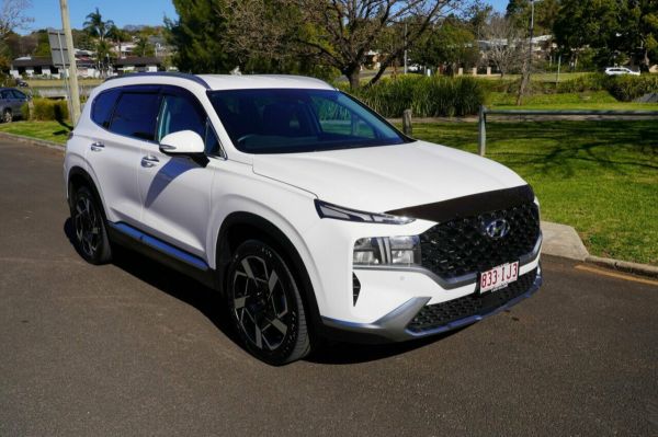 2023 Hyundai Santa Fe TM.V4 MY23 Elite CRDi (AWD) White 8 Speed Auto Dual Clutch Wagon image