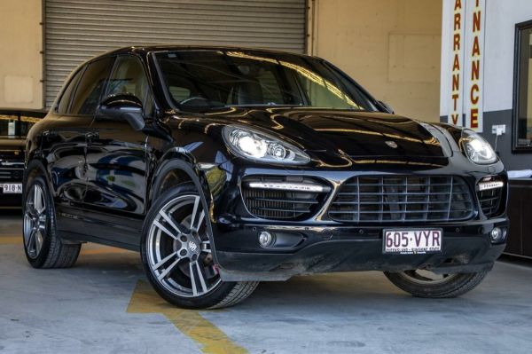 2010 Porsche Cayenne 9PA MY10 Turbo Black 6 Speed Sports Automatic Wagon image