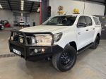 Image for 2019 Toyota Hilux GUN126R MY19 SR (4x4) White 6 Speed Automatic Double Cab Pick Up