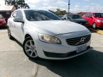 Image for 2014 Volvo V60 F Series MY14 D4 Geartronic Luxury White 6 Speed Sports Automatic Wagon