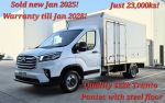 Image for 2023 LDV Deliver 9 XLWB White 6 Speed Automatic Cab Chassis
