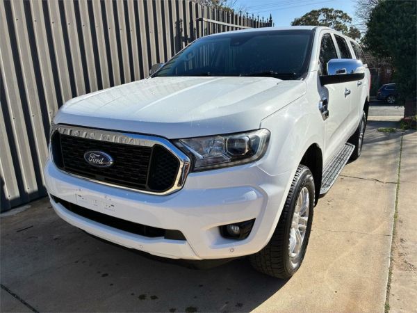 2021 Ford Ranger PX MkIII 2021.25MY XLT Hi-Rider White 6 Speed Sports Automatic Dual Cab image