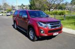 Image for 2019 Isuzu D-MAX TF MY19 LS-U (4x4) Maroon 6 Speed Automatic Crew Cab Utility