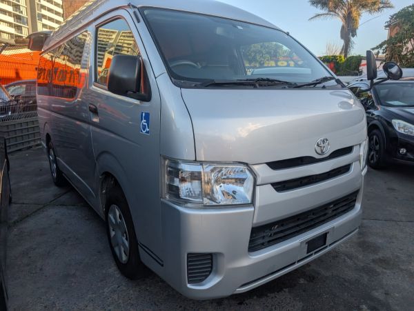2017 TOYOTA HIACE WELCAB WHEELCHAIR NDIS image