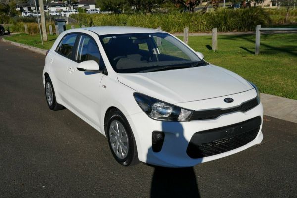 2018 Kia Rio YB MY18 S White 4 Speed Automatic Hatchback image