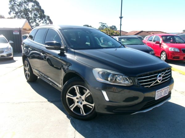 2014 Volvo XC60 DZ MY14 D4 Geartronic Kinetic Grey 6 Speed Sports Automatic Wagon image