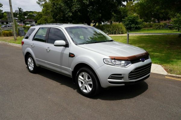 2012 Ford Territory SZ TS (RWD) Silver 6 Speed Automatic Wagon image