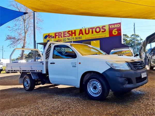 2014 Toyota Hilux Cab Chassis KUN16R MY14 Workmate image