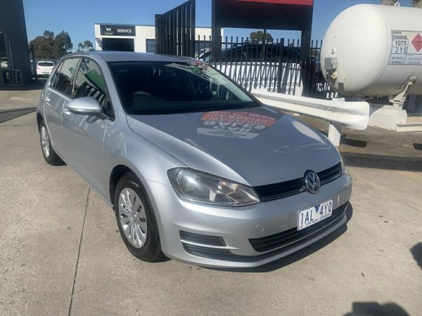 2013 Volkswagen Golf AU MY14 90 TSI Silver 7 Speed Auto Direct Shift Hatchback image