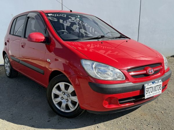2006 Hyundai Getz TB Upgrade 1.4 Red 4 Speed Automatic Hatchback image