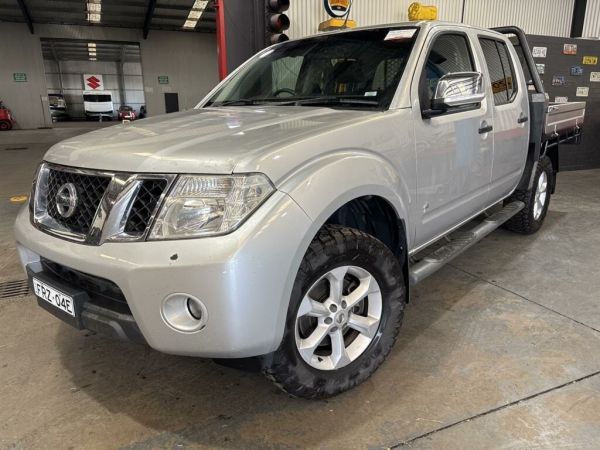 2012 Nissan Navara D40 MY12 ST-X (4x4) Silver 7 Speed Automatic Dual Cab Pick-up image