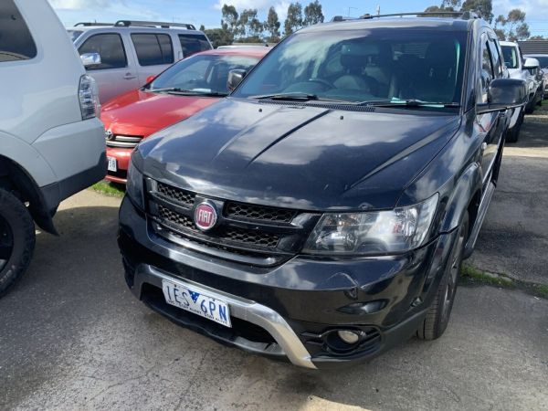 2015 Fiat Freemont JF MY15 Black 6 Speed Automatic Wagon image