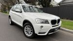 Image for 2011 BMW X3 F25 xDrive20d White Diamond 8 Speed Automatic Wagon