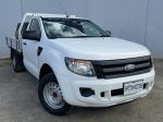 Image for 2013 Ford Ranger PX XL 2.2 (4x2) White 6 Speed Manual Cab Chassis