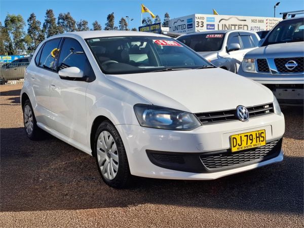 2012 VOLKSWAGEN POLO 3D HATCHBACK 6R MY12 TRENDLINE image
