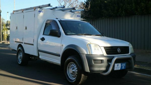 2005 Holden Rodeo RA LT White 5 Speed Manual Crew Cab Pickup image