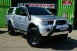Image for 2012 Mitsubishi Triton MN MY13 GLX-R Double Cab Silver 5 Speed Manual Utility