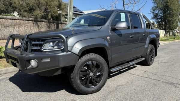 2021 Volkswagen Amarok 2H MY21 TDI580 Highline 4Motion Grey Metallic 8 Speed Automatic image