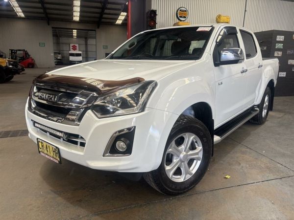 2018 Isuzu D-MAX TF MY18 LS-U HI-Ride (4x2) White 6 Speed Automatic Crew Cab Utility image