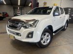 Image for 2018 Isuzu D-MAX TF MY18 LS-U HI-Ride (4x2) White 6 Speed Automatic Crew Cab Utility