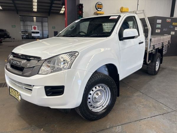 2016 Isuzu D-MAX TF MY15 SX HI-Ride (4x2) White 5 Speed Automatic Cab Chassis image