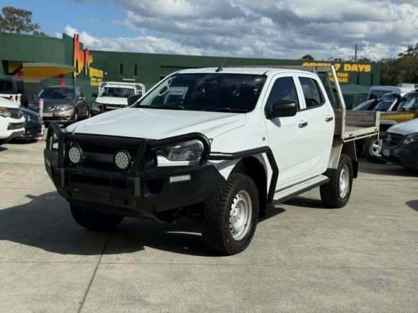 2022 Isuzu D-MAX RG MY22 SX Crew Cab White 6 Speed Sports Automatic Cab Chassis image