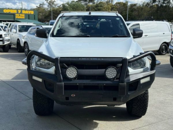 2022 Isuzu D-MAX RG MY22 SX Crew Cab White 6 Speed Sports Automatic Cab Chassis image