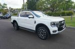 Image for 2025 Ford Ranger PY MY25.25 Platinum 3.0 (4x4) White 10 Speed Automatic Double Cab Pick Up