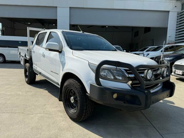 2017 Holden Colorado RG MY17 LS Crew Cab White 6 Speed Sports Automatic Cab Chassis image