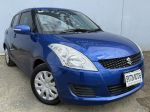 Image for 2012 Suzuki Swift FZ GL Blue 4 Speed Automatic Hatchback