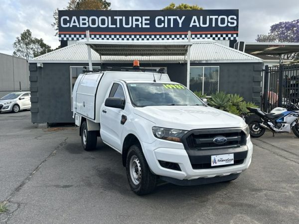 2016 Ford Ranger PX MkII MY17 XL 2.2 Hi-Rider (4x2) White 6 Speed Automatic Cab Chassis image