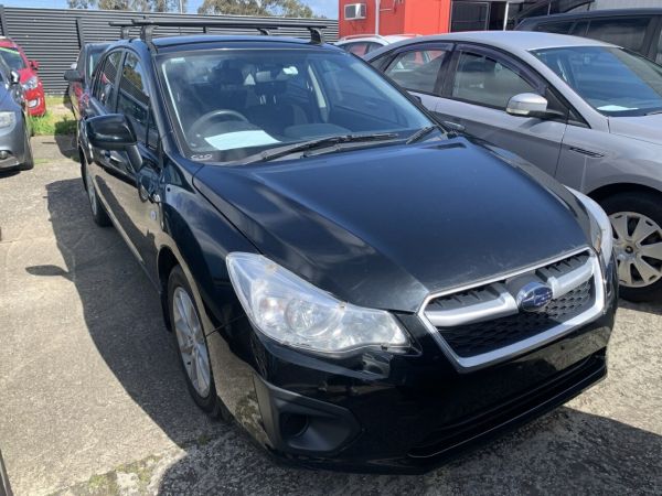 2012 Subaru Impreza MY12 2.0I (AWD) Black 6 Speed Manual Hatchback image