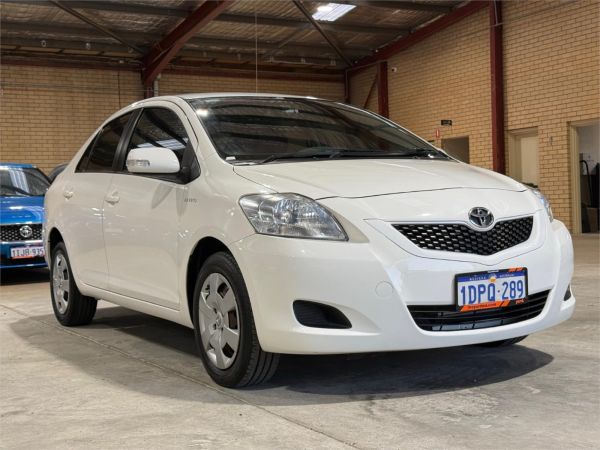 2010 TOYOTA YARIS 4D SEDAN NCP93R 08 UPGRADE YRS image
