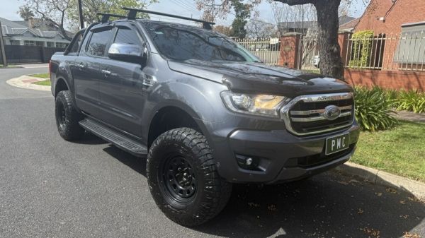 2019 Ford Ranger PX MkIII MY19.75 XLT 2.0 (4x4) Grey Metallic 10 Speed Automatic Double Cab Pick Up image