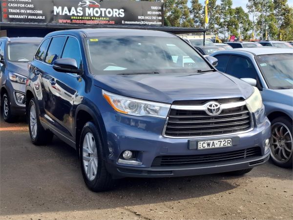 2014 TOYOTA KLUGER 4D WAGON GSU50R GX (4x2) image