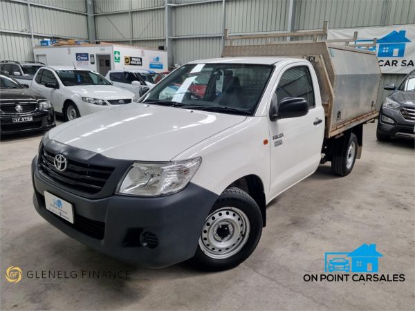 2014 Toyota Hilux Cab Chassis TGN16R MY14 Workmate image