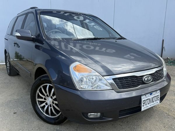 2012 Kia Grand Carnival VQ MY12 SLi Grey 6 Speed Automatic Wagon image