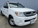 Image for 2008 Toyota Hilux GGN15R 08 Upgrade SR White 5 Speed Automatic Dual Cab Pick-up