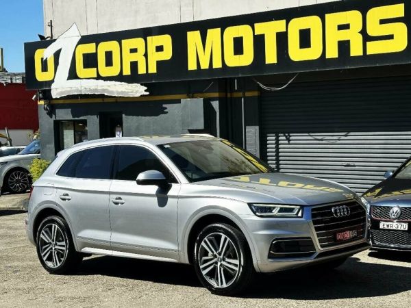 2017 Audi Q5 8R MY17 2.0 TDI Quattro Silver 7 Speed Auto Dual Clutch Wagon image